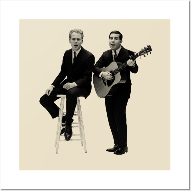 Simon And Garfunkel Wall Art by TheMusicFav